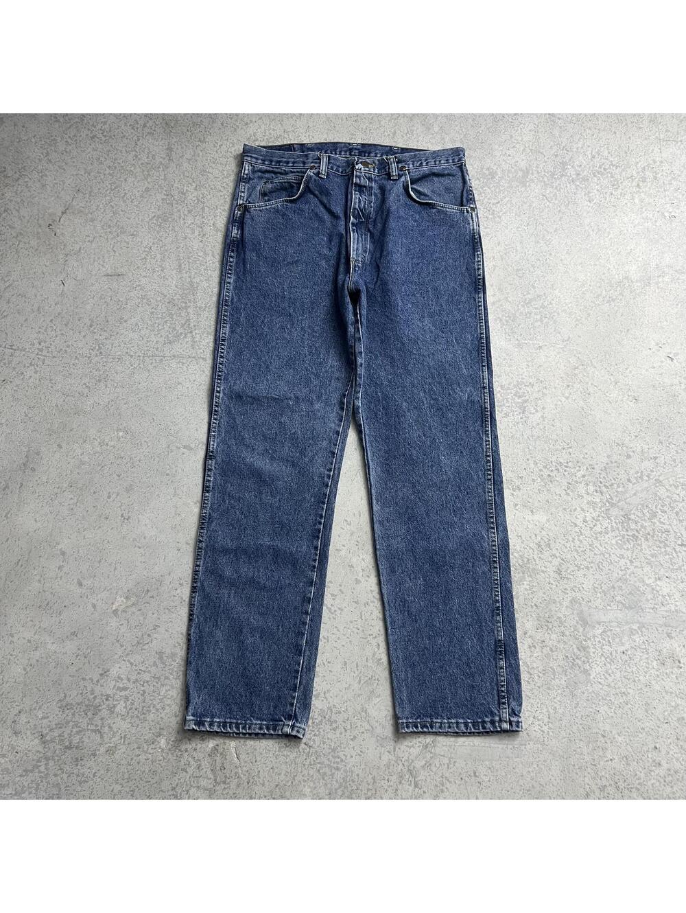 Vtg 90s Wrangler 5 Star Regular Fit Jeans Sz. 36X32 (Fits 35X31) USA 96501 DS